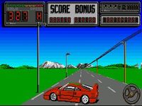 une photo d'Ã©cran de Crazy Cars 2 sur Atari ST